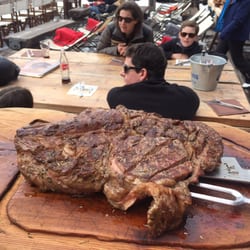 Le Grizzly Bar - 1kg cote de boeuf - beautiful flavours from the open fire