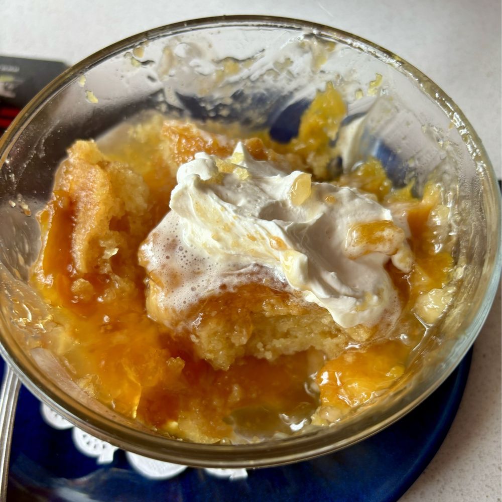 Turtle Shack - Peach cobbler - Seafood Near Me - Palm Coast, Florida