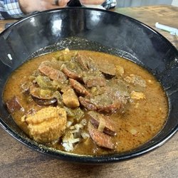 Chicken & sausage gumbo
