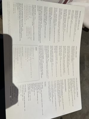 Menu photo 1 Five5eeds Park City, UT