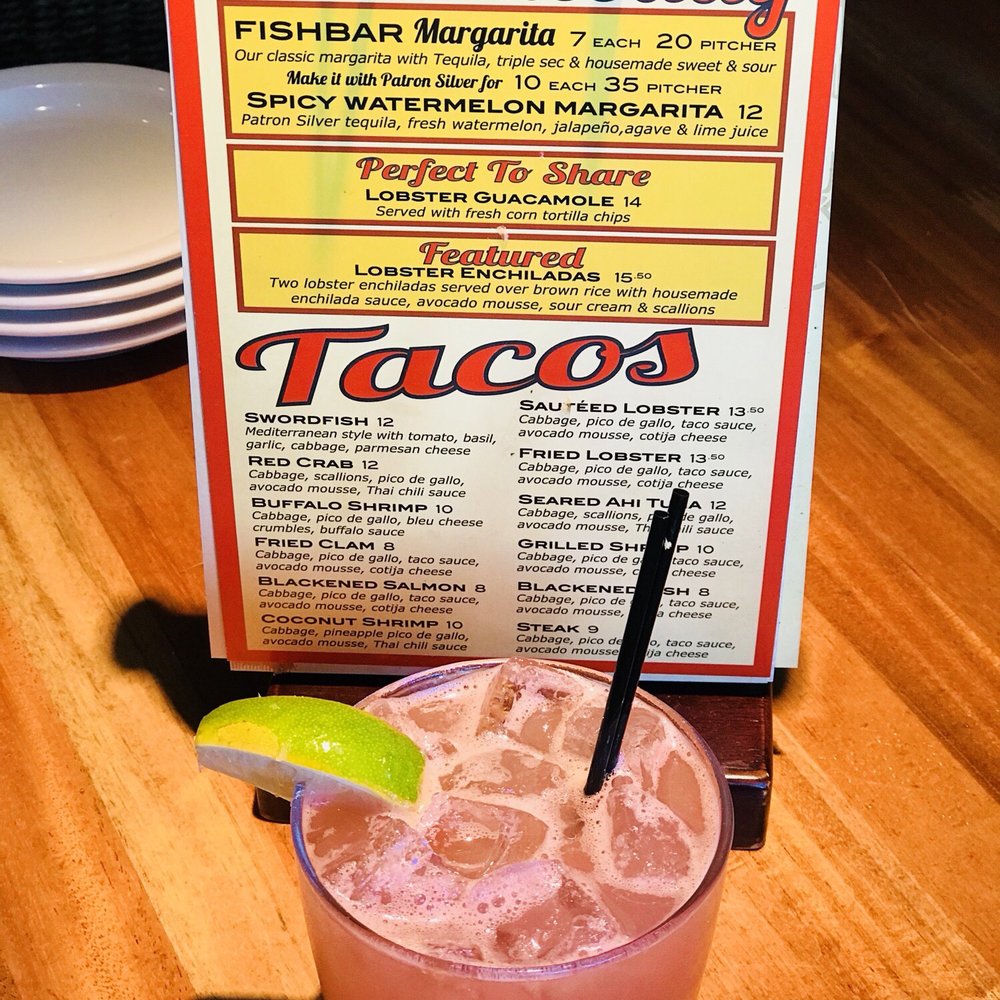 FishBar - Watermelonmargarita refreshingly good. - Seafood Near Me - Manhattan Beach, California FishBar - Watermelonmargarita refreshingly good. - Seafood Near Me - Manhattan Beach, California