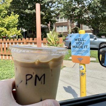 Dundee Double Shot Coffee - Pumpkin magic! But iced, because it's still August. - Coffee & Tea Near Me - Omaha, Nebraska