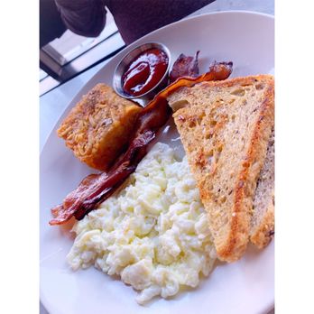 H Cafe - 2 Egg Breakfast Plate - Breakfast & Brunch Near Me - Los Angeles, California
