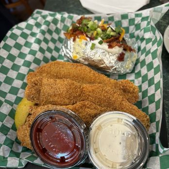 Doc's Fish Camp & Grill - Fried Catfish Fillets (3) - Seafood Near Me - Marble Falls, Texas