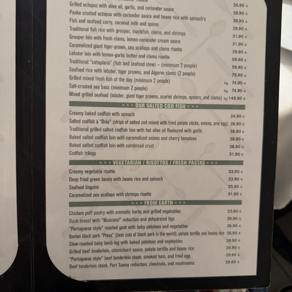 Lisboa à Noite - Menu - Wine Bars Near Me - Lisbon, 11 Lisboa à Noite - Menu - Wine Bars Near Me - Lisbon, 11