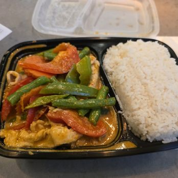 Slurp - Panang curry with chicken.  Fire! - Thai Near Me - Escondido, California