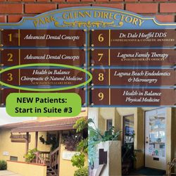 Health In Balance - New Patients begin in our main office in Suite #3
