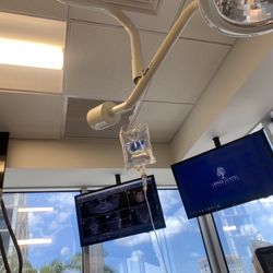 William P. Lamas, DMD - Periodontics & Dental Implants - Beautiful part of the studio and my IV dripping