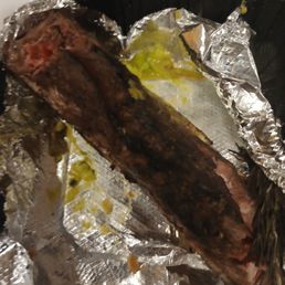 My takeout beef rib was so tough I could not even chew it it i do not recommend ordering this for a take out