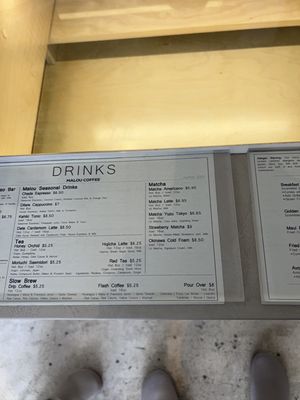 Menu photo 2 Malou Coffee Los Angeles, CA