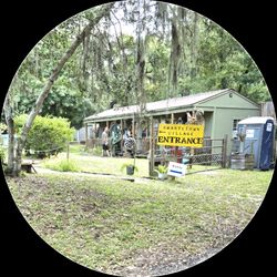Shantytown village