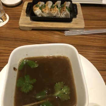 Morimoto - Duck meat ball soup & gyoza - Japanese Near Me - Las Vegas, Nevada Morimoto - Duck meat ball soup & gyoza - Japanese Near Me - Las Vegas, Nevada