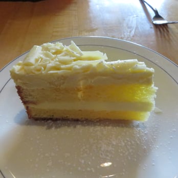 The Daily Catch - imported lemon cake $6 4/2014 - Seafood Near Me - Brookline, Massachusetts