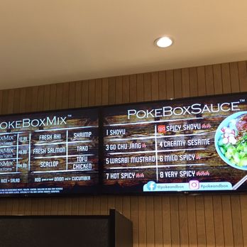 Poke & Box - The menu - Poke Near Me - Honolulu, Hawaii