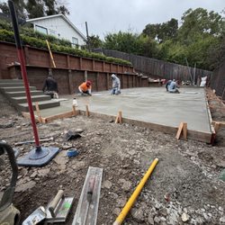 AGC Concrete - This is on the process for new concrete steps and retaining wall