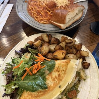 Crepevine Restaurants - Tuscan Crepe and spaghetti - Creperies Near Me - San Francisco, California