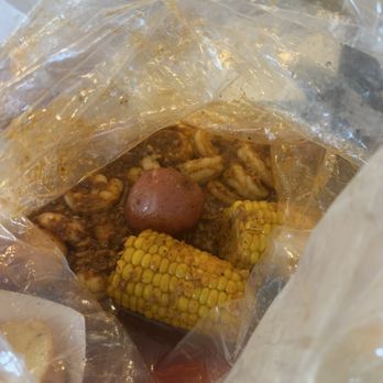 Bag O' Crab - Bag of shrimp, potatoes, corn and sausage. - Seafood Near Me - Montebello, California
