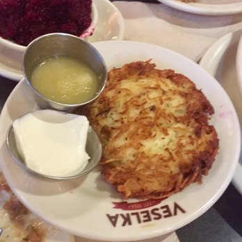 Veselka - Potato Pancake - Ukrainian Near Me - New York, New York Veselka - Potato Pancake - Ukrainian Near Me - New York, New York