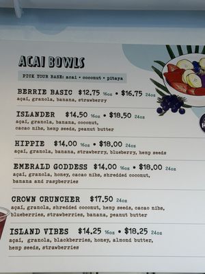 Menu photo 4 Coronado Coffee Co San Diego, CA