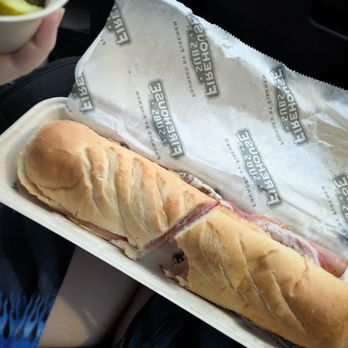 Firehouse Subs - Italian sub minus a bite - Fast Food Near Me - Orlando, Florida Firehouse Subs - Italian sub minus a bite - Fast Food Near Me - Orlando, Florida