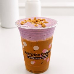 Ube coffee