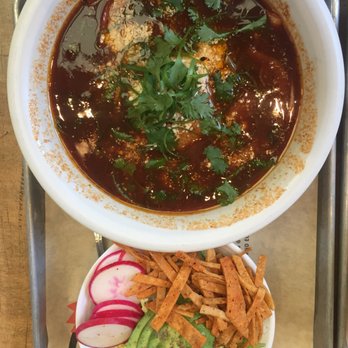 The Crack Shack - Matzo Ball Pozole...so good - Chicken Shop Near Me - Costa Mesa, California