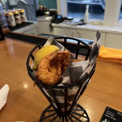Bonito Boathouse - Served (disguised?) in cute cone, keeps it warm