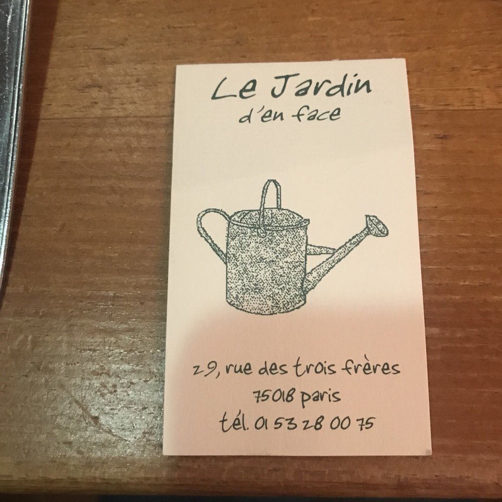 Le Jardin d'en Face - French Near Me - Paris, 75
