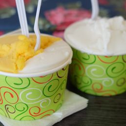 Left: mango & soursop / Right: soursop & coconut