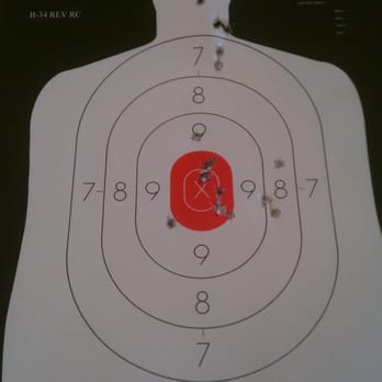 B & D Shooting Range - 20' with the S&W M&P 9c - Gun/Rifle Ranges Near Me - Lorain, Ohio