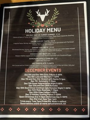 Menu photo 3 Salty Shamrock Apollo Beach, FL