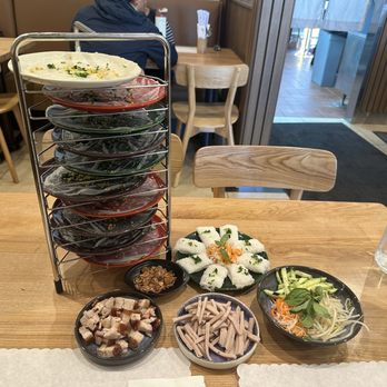 Quan Nhii - Banh uot tower and banh hoi platter - Vietnamese Near Me - Westminster, California Quan Nhii - Banh uot tower and banh hoi platter - Vietnamese Near Me - Westminster, California