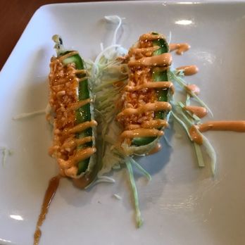 Amagi Sushi - Heart attack stuffed jalapeño w crab meat - Sushi Bars Near Me - Riverside, California