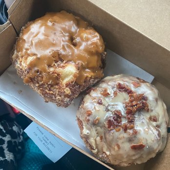 Parlor Doughnuts - Maple bacon and Bourbon caramel - Donuts Near Me - Fort Walton Beach, Florida