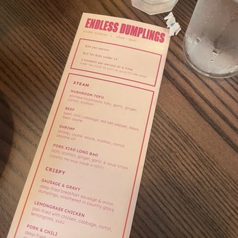 And Dim Sum - Dumpling selection. - Dim Sum Near Me - Richmond, Virginia