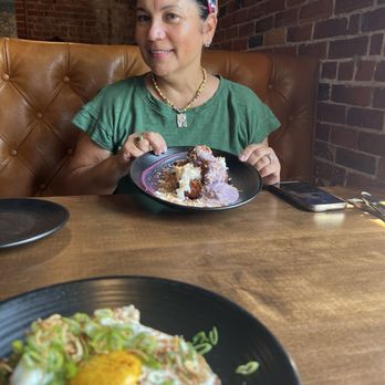 The Laurel - French toast sticks and Cornbread and Gravy - Cocktail Bars Near Me - West Hartford, Connecticut