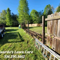 Eduardo's Lawn Care - Removing existing fence