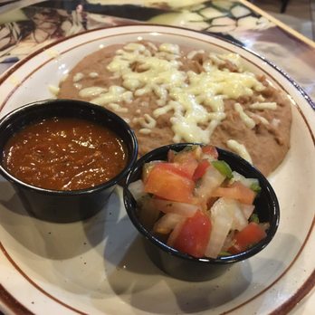 Fiesta mexicana - Pico, salsa and some rather tasteless refried beans. - Mexican Near Me - Mount Vernon, Ohio Fiesta mexicana - Pico, salsa and some rather tasteless refried beans. - Mexican Near Me - Mount Vernon, Ohio