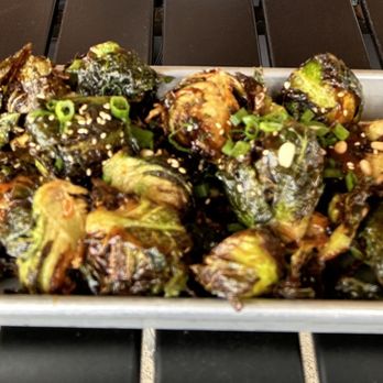 Sunset 89 - Delicious brussels sprouts appetizer! - Asian Fusion Near Me - Page, Arizona