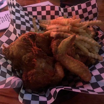 Marco Polo Bar & Grill - Broasted chicken 3 piece basket ($14.50) - Dive Bars Near Me - Seattle, Washington Marco Polo Bar & Grill - Broasted chicken 3 piece basket ($14.50) - Dive Bars Near Me - Seattle, Washington