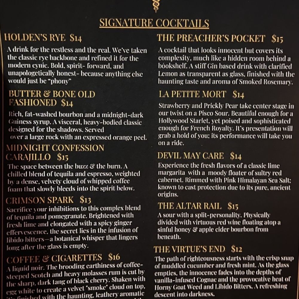 Vice And Virtue - Speakeasies Near Me - Youngstown, Ohio Vice And Virtue - Speakeasies Near Me - Youngstown, Ohio