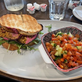 Café Alma - Sabikh with Egg and a side of Israeli Salad. - Breakfast & Brunch Near Me - Cincinnati, Ohio Café Alma - Sabikh with Egg and a side of Israeli Salad. - Breakfast & Brunch Near Me - Cincinnati, Ohio