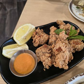 Jun Bistro - 香脆炸鸡佐冬阴功酱 Fried Chicken with Tom Yum Sauce - Chinese Near Me - Milpitas, California Jun Bistro - 香脆炸鸡佐冬阴功酱 Fried Chicken with Tom Yum Sauce - Chinese Near Me - Milpitas, California