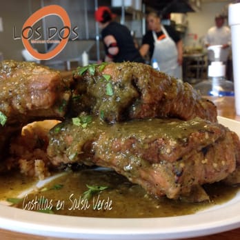Los Dos - Today's Special Costillas en Salsa Verde. - Mexican Near Me - Downers Grove, Illinois