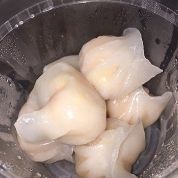 Cheng Du Kitchen - "Steamed shrimp dumplings (6)" aka hargow - Chinese Near Me - Manchester, New Hampshire