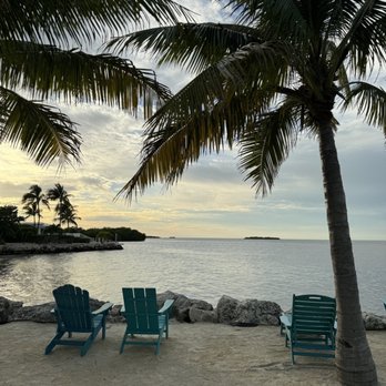 Coconut Cay RV Park and Marina - Chairs at beach - RV Parks Near Me - Marathon, Florida