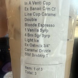 This is what I order This is what I order