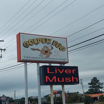 Golden Egg Pancake House - Sign outside - Breakfast & Brunch Near Me - Surfside Beach, South Carolina Golden Egg Pancake House - Sign outside - Breakfast & Brunch Near Me - Surfside Beach, South Carolina