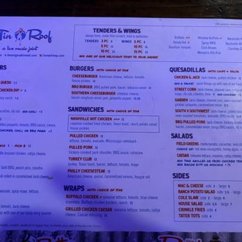 Tin Roof - 50% off appetizers and quesadillas during happy hour - Bars Near Me - Nashville, Tennessee Tin Roof - 50% off appetizers and quesadillas during happy hour - Bars Near Me - Nashville, Tennessee