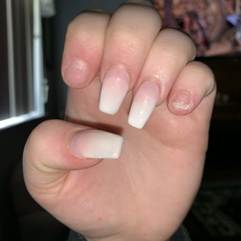 QueenBee Nails and Spa - Got my nails done a week ago. 2 nails already came off. The skin around my pinky nail was completely torn off - Skin Care Near Me - Manteca, California